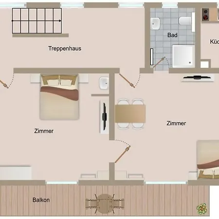 Haus Dora 3 Ahorn Apartament